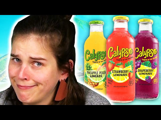 Irish People Try Calypso Lemonades