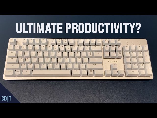 Did Razer Build the Best Productivity Keyboard Around? - Razer Pro Type Unboxing