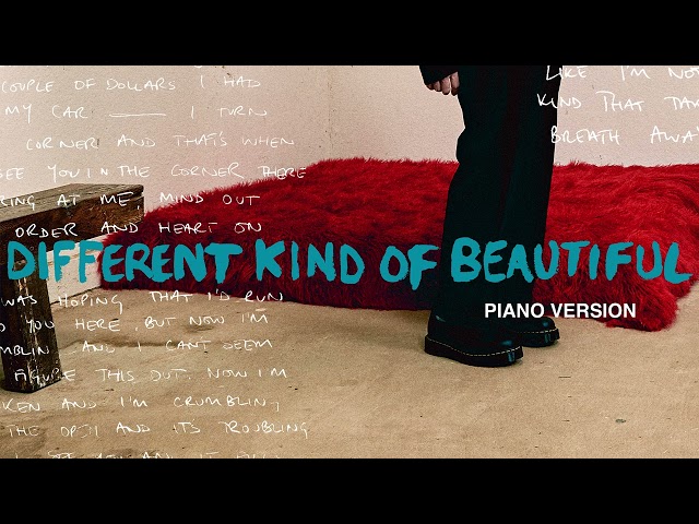 Alec Benjamin - Different Kind Of Beautiful (Piano Version)