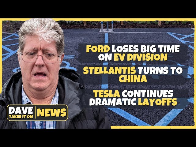 EV News | Ford Loses $1.3BN On Electric Vehicles; Tesla Continues Layoffs