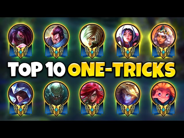 Top 10 Best One-Tricks in League of Legends (Chinese Super-Server, Korea)