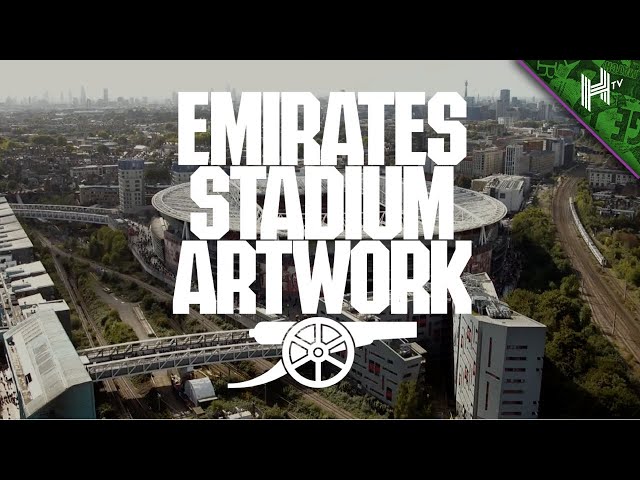 Arsenal's BRAND NEW Emirates Stadium Artwork REVEAL!