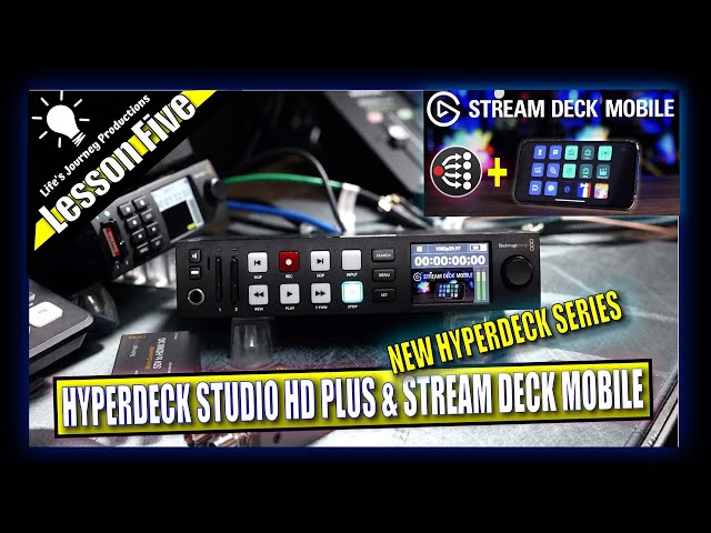Elgato Stream Deck Mobile, Companion & MixEffect for HyperDeck Control Lesson Five