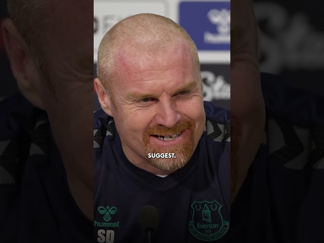 Sean Dyche on his World Book Day impersonator 🤩