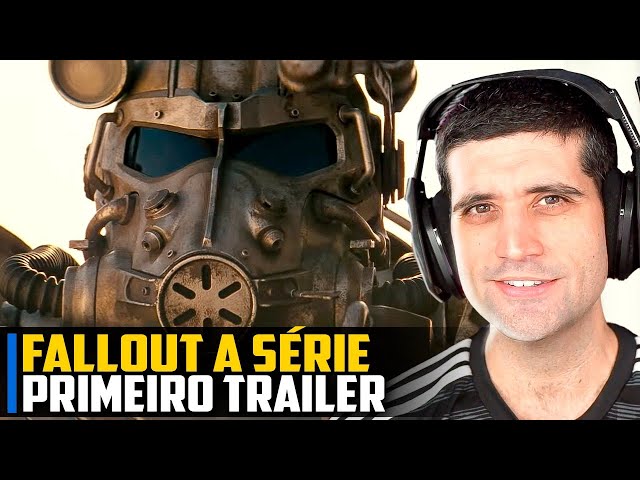 Fallout a série PRIMEIRO trailer REACT