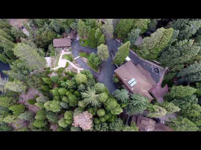 The Church of Scientology Cult's GOLD Base Drone Video - DJI Phantom 4 Flight 1