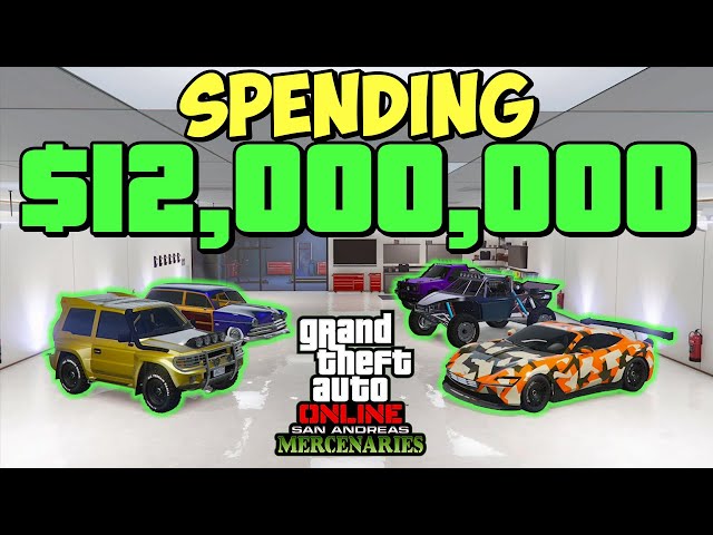 Spending $12 Million on MORE San Andreas Mercenaries Vehicles in GTA 5 Online | GTA 5 Online New DLC