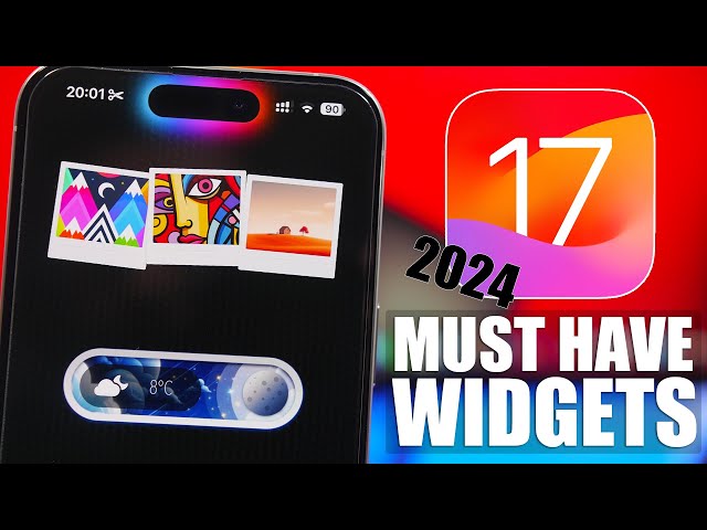 Best iOS 17 WIDGETS - You Must Have [2024]
