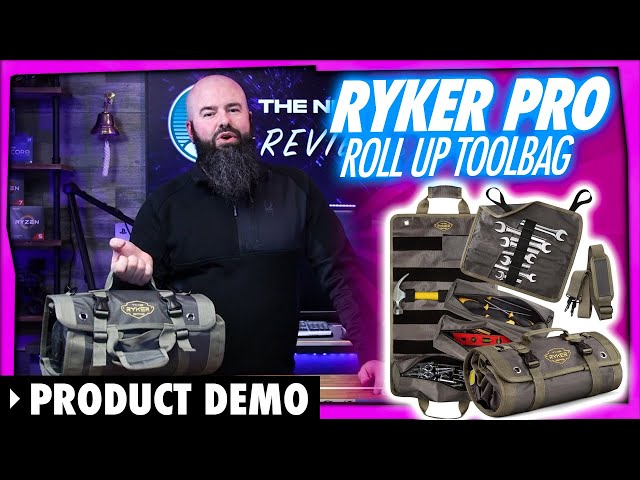 The Ryker Pro Roll Up Tool Bag is on sale + 15% off promo code!