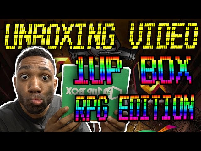 1UP BOX "RPG" EDITION MAY 2016 - [WORST UNBOXING EVER #47]