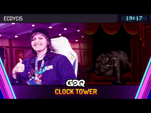 Clock Tower by Ecdycis in 19:17 - Awesome Games Done Quick 2024