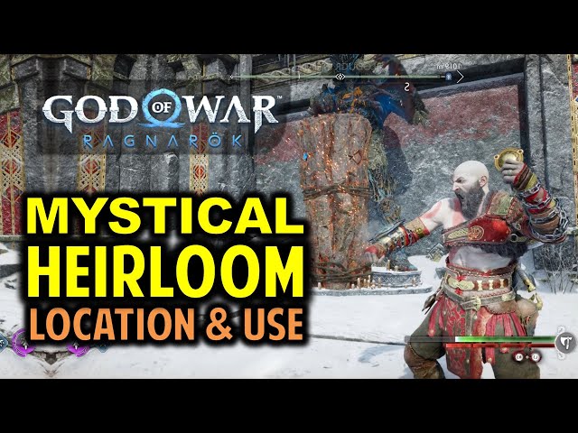 Mystical Heirloom Location & How to Use Mystical Heirloom | God of War Ragnarok