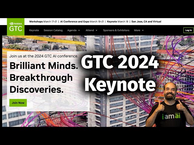 NVIDIA GTC 2024 Jensen Huang Keynote Blackwell Reactions