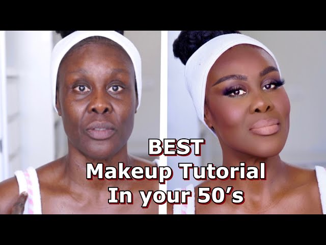 50 AND FABULOUS ✨ | THE ULTIMATE SECRET MAKEUP TIPS FOR MATURE SKIN, HOODED EYES & BARE BROWS!🎨💄