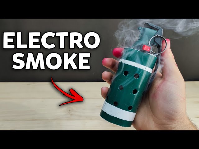 How to Make an Electric Smoke Grenade | DIY Tutorial