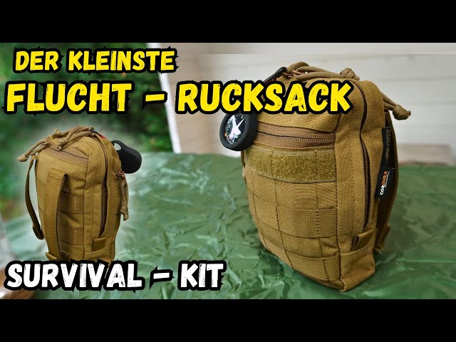 Überleben gesichert - Was du wirklich im Notfall brauchst. Flucht-Rucksack - Survival Kit
