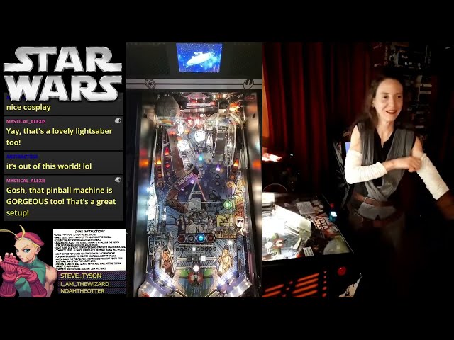 Star Wars day with pinball and cosplay! And opening awesome gifts!