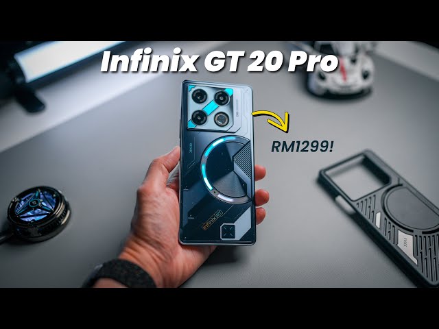 Infinix GT 20 Pro: Affordable Price, Impressive Specs! 144Hz OLED, D8200U, Bypass Charging, etc.