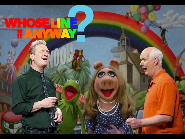 Whose Line is it Anyway? sings "The Rainbow Connection" by The Muppets