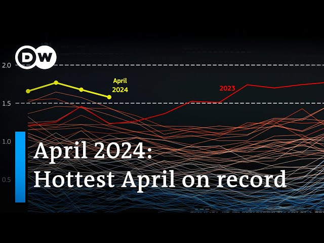 Why the global temperature record streak continues | DW News