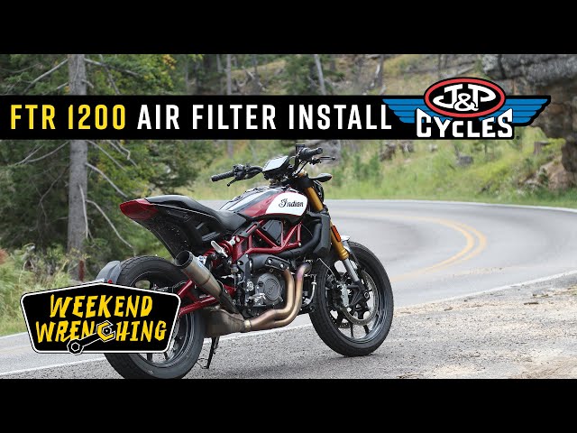 How to Change an Indian FTR1200 Air Filter : Weekend Wrenching