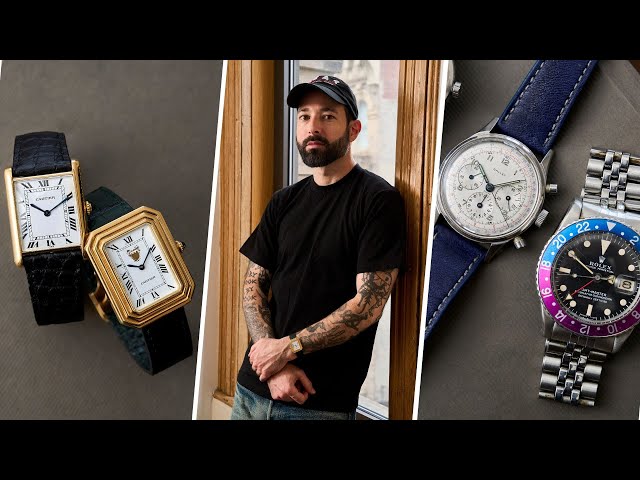 Vintage Watch Dealer Shares His ROLEX, CARTIER, OMEGA, and More!