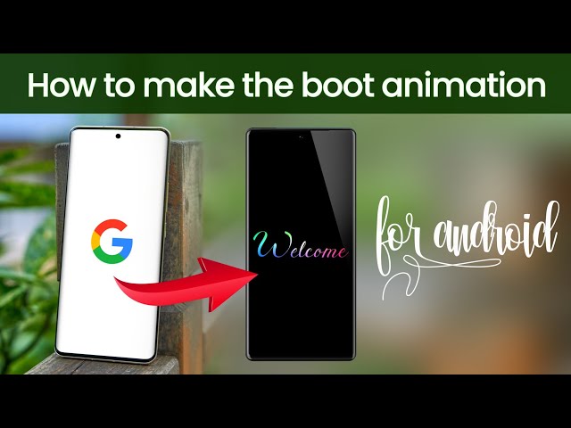 How to create boot animation for Android | creating bootanimation.zip file | NH Soft