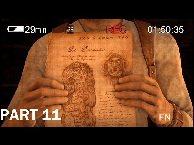 Uncharted Drake's Fortune Walkthrough Gameplay  Part 11 - The Customs House & Trapped (PS5)