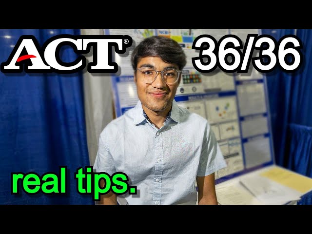 ACT Tips & Tricks that ACTUALLY work (minimal studying) in 2024