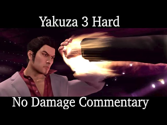 Yakuza 3 Hard No Damage All Bosses (Commentary)