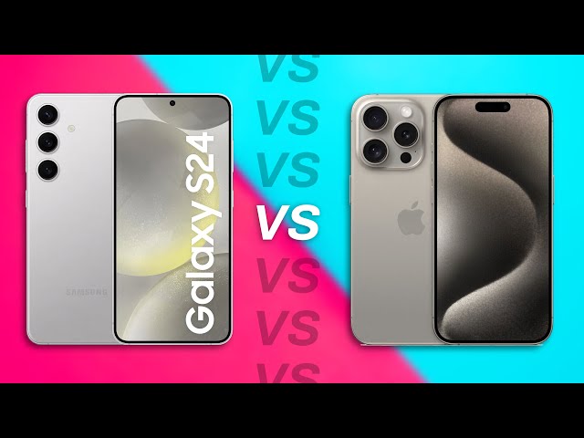 Damit hab ich nicht gerechnet - S24 vs iPhone 15 Pro Vergleich