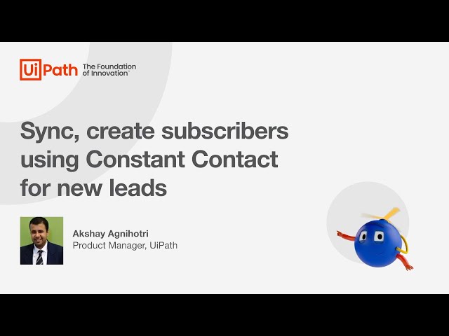 Sync, create subscribers using Constant Contact for new leads
