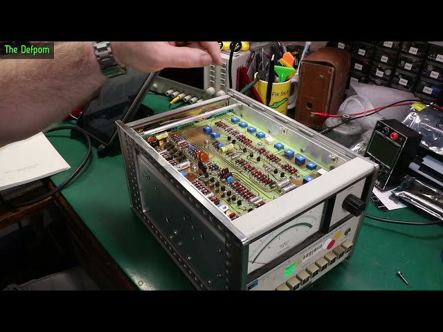 🔴 HP 3406A Sampling Voltmeter Repair - No.1233