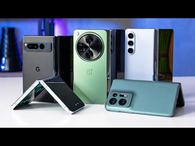 5 Best Foldable Phones 2024: 5 Top Folding Smartphones 2024