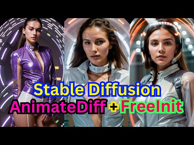 Stable Diffusion Animation Use FreeInit In AnimateDiff For Consistency Improvement