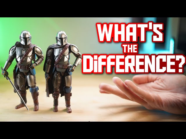 What the HECK is the difference between the Two NEW Mandalorian Black Series??