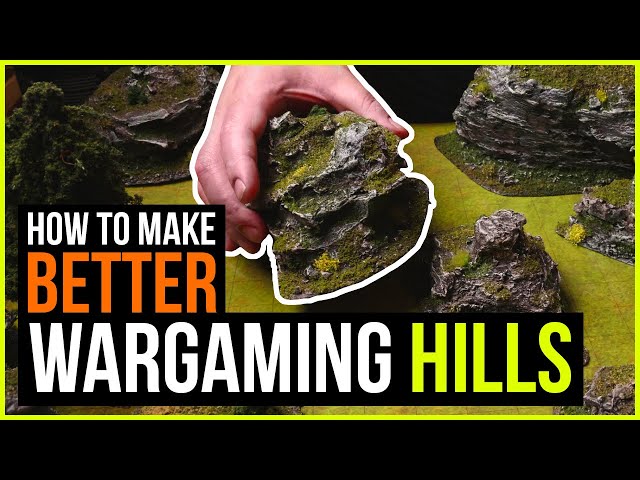 Make better Wargaming Hills Scatter Terrain