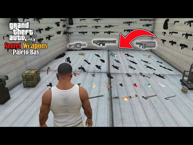 How To Get All Weapons in GTA 5 (Paleto Bay Secret)