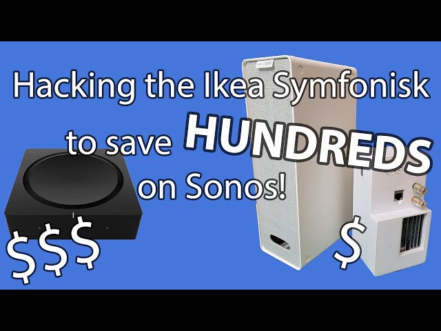 Hacking a Sonos Mono Amp with the Ikea Symfonisk speaker