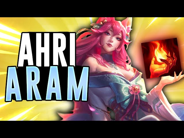 AHRI IN ARAM IS SO CHARMING! - Ahri ARAM - League of Legends