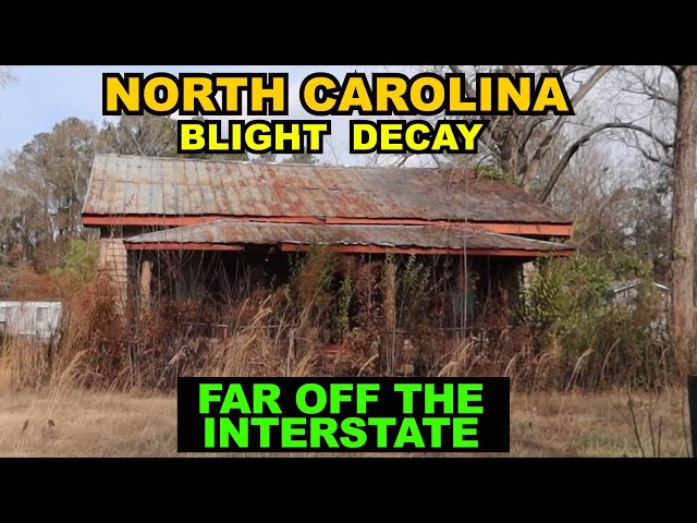 NORTH CAROLINA: Dying Rural Towns Far Off The Interstate