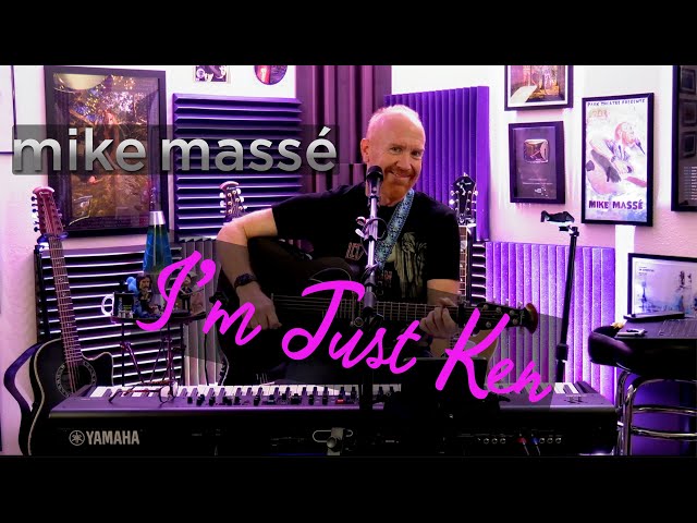 I'm Just Ken  - acoustic Barbie/Ryan Gosling cover - Mike Massé