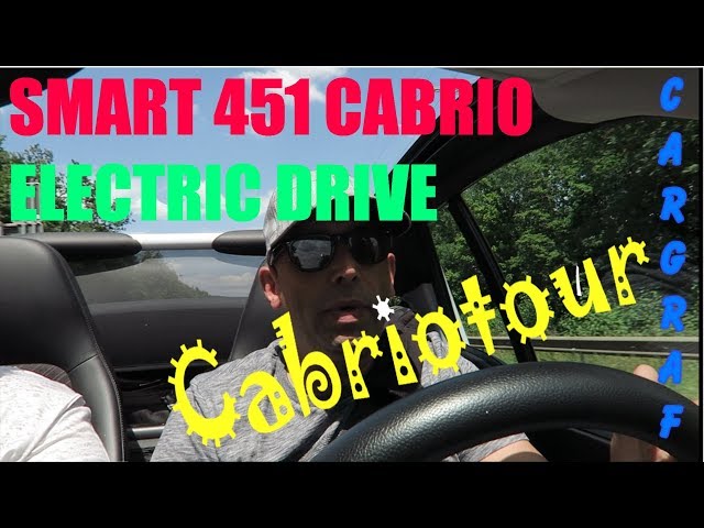 Smart 451 Electric Drive - Cabriotour - Erfahrung - Hambach