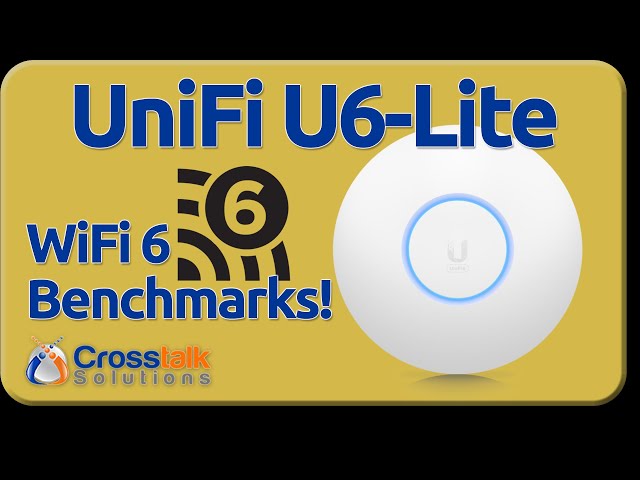 UniFi U6-Lite WiFi 6 Access Point - Review and Benchmarks!