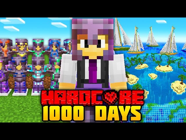 I Survived 1000 Days in Minecraft Hardcore...