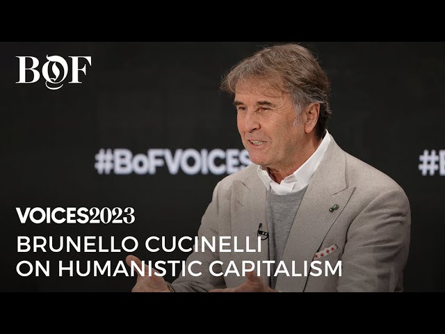 Brunello Cucinelli on Humanistic Capitalism in an Age of AI, VOICES2023 | The Business of Fashion