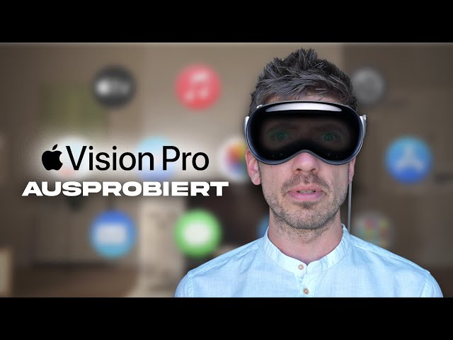 Ich hab das Apple Vision Pro ausprobiert... | WWDC 2023