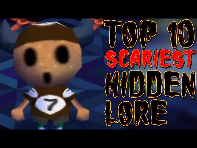 Top 10 SCARIEST Hidden Lore in Video Games