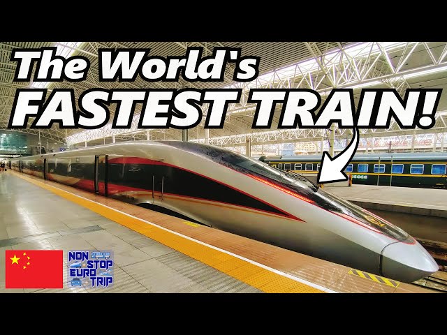 China's 400kmh ULTRA high-speed train with LIE-FLAT Suites!