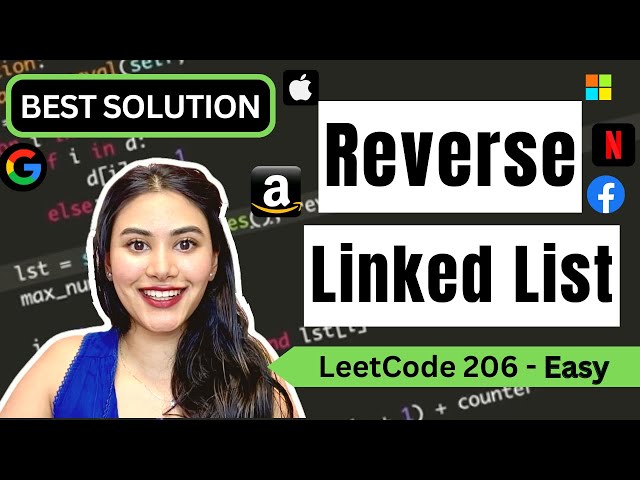 Reverse Linked List - LeetCode  206 - Python (Iterative and Recursive)